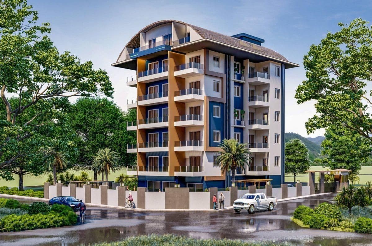 Studio Apartment in Avsallar, Alanya