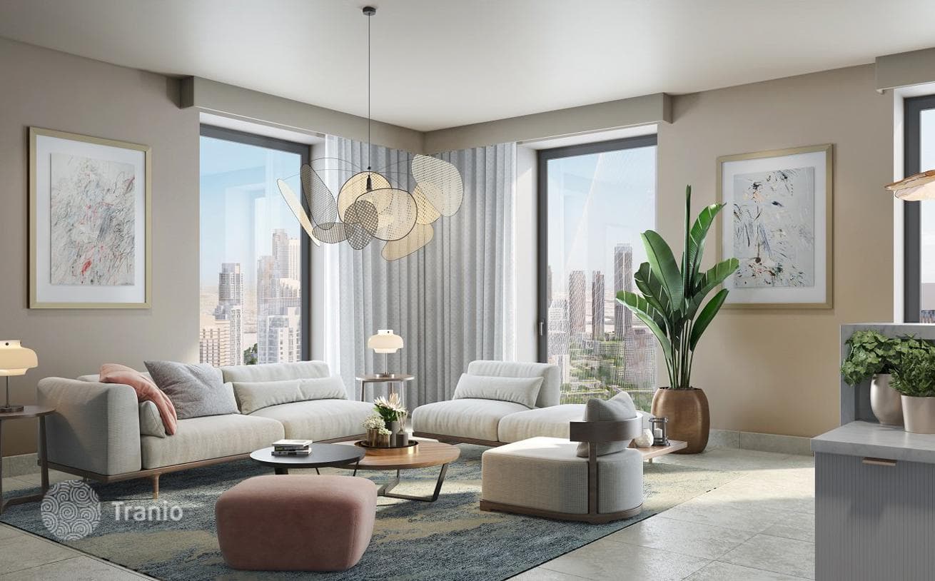 Spacious Apartments with Pool and Spa at Vida Residences Creek, Dubai Creek Harbour, Dubai