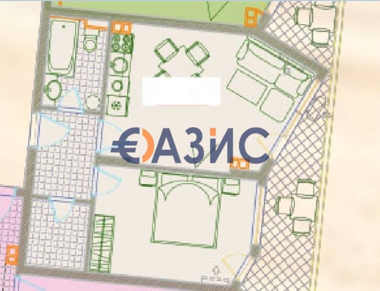 1-Bedroom Apartment in Sarafovo