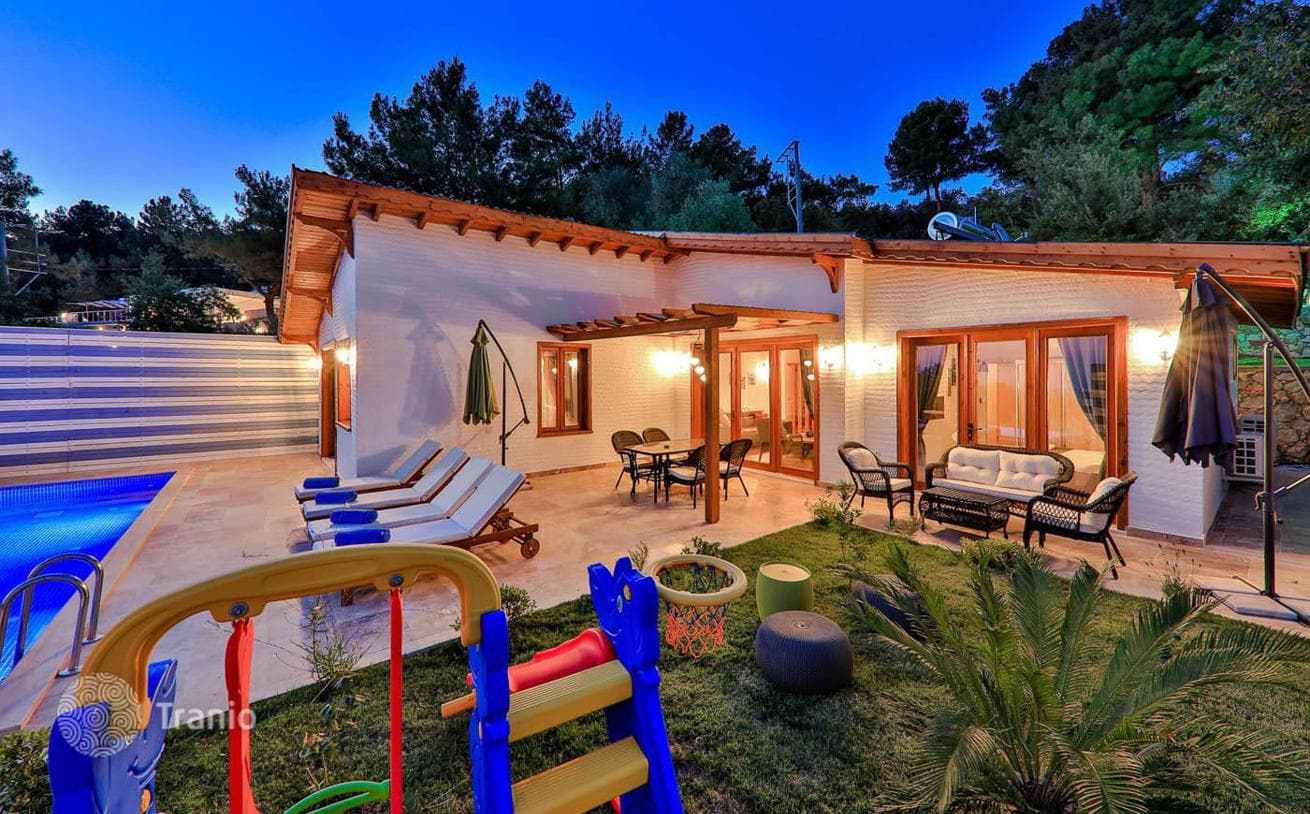 3-Bedroom Villa with Panoramic Mountain Views in Kalkan