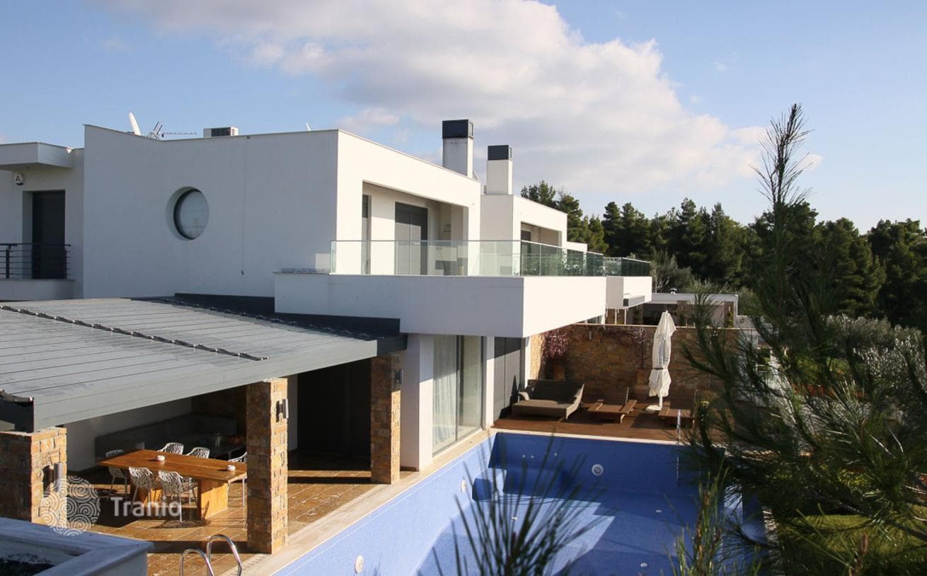 Villa with Private Pool and Panoramic Sea Views in Kassandra, Greece
