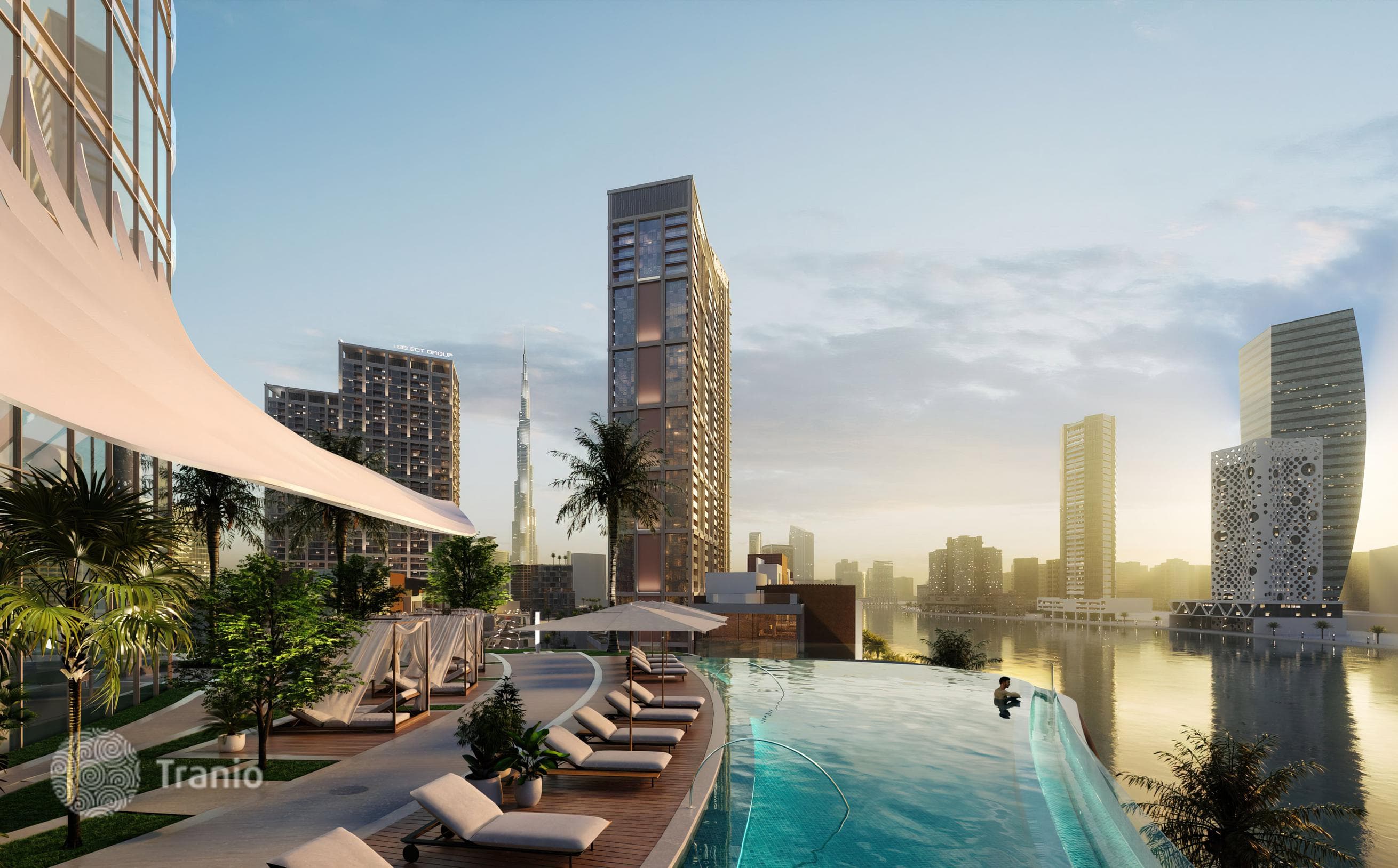New Apartments with Burj Khalifa View in Jumeirah Business Living Bay, Business Bay, Dubai