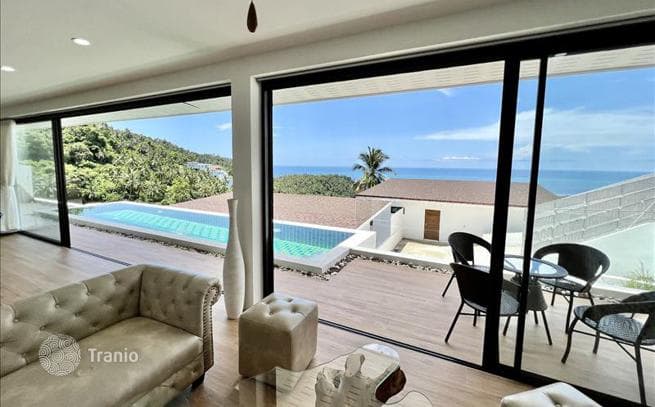 3-Bedroom Condo with Private Pool and Sea View in Lamai, Koh Samui