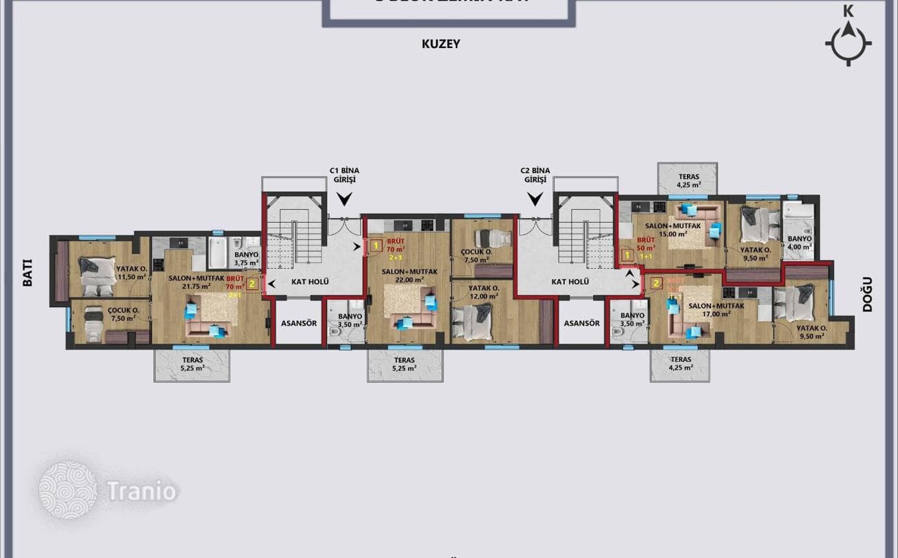 New Apartments Steps from the Beach in Muratpasa, Antalya, photo 2