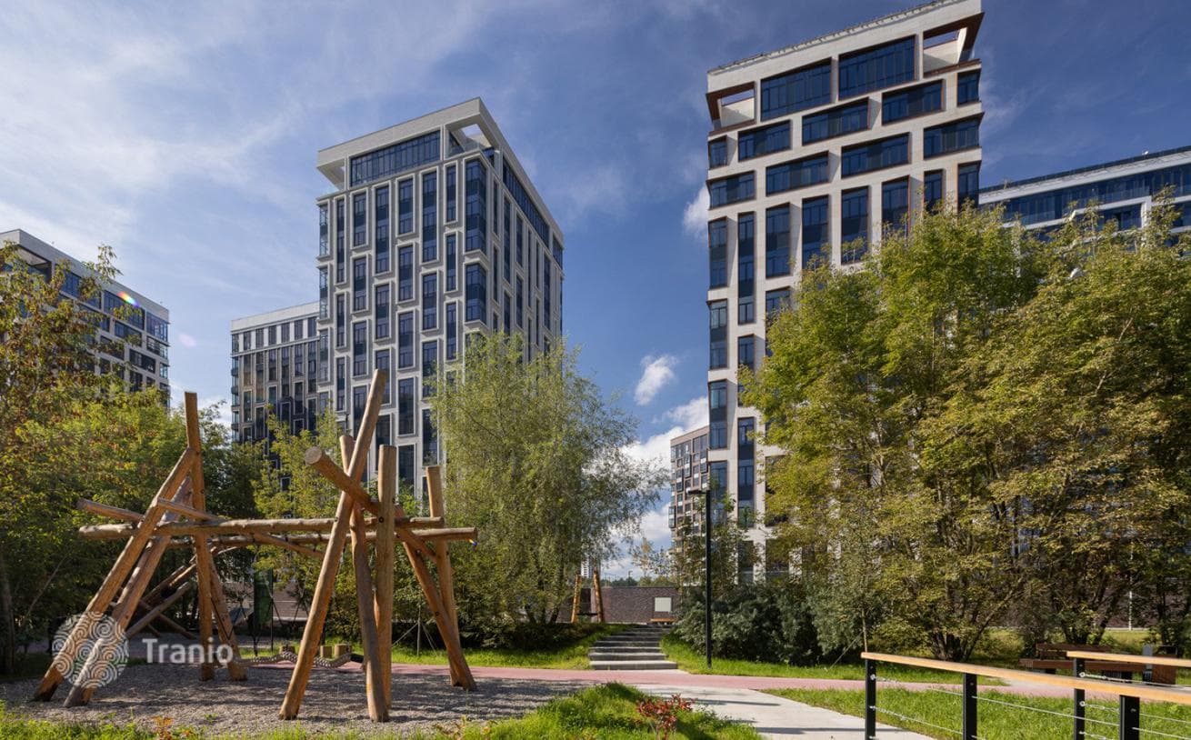 Residential Complex with Recreation Areas and Sports Facilities Near Forest in Moscow, photo 4