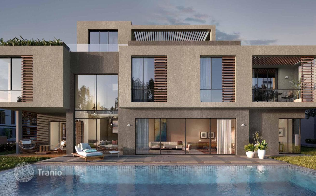 Modern Townhouses in New Residential Development in Cairo