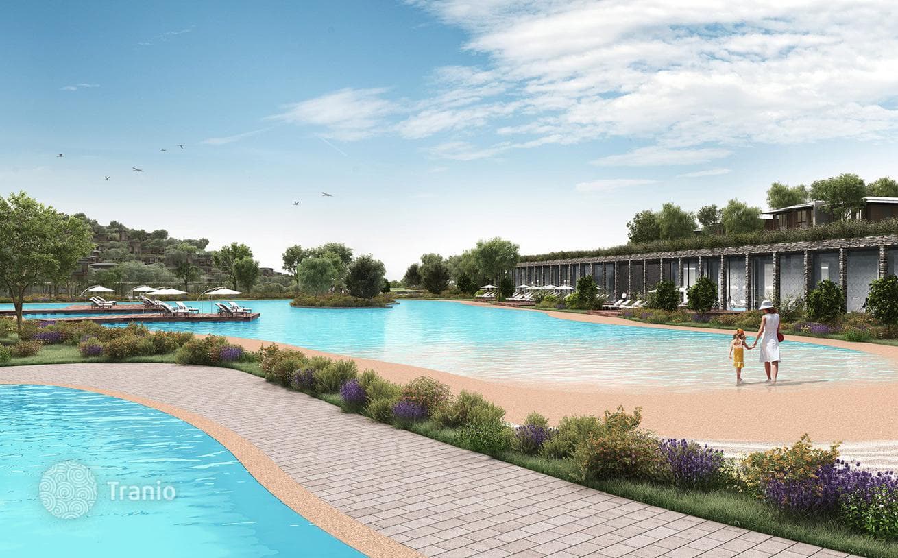 Villas with Pools and Sports Club, Forest and Black Sea Views in Riva, Beykoz, Istanbul