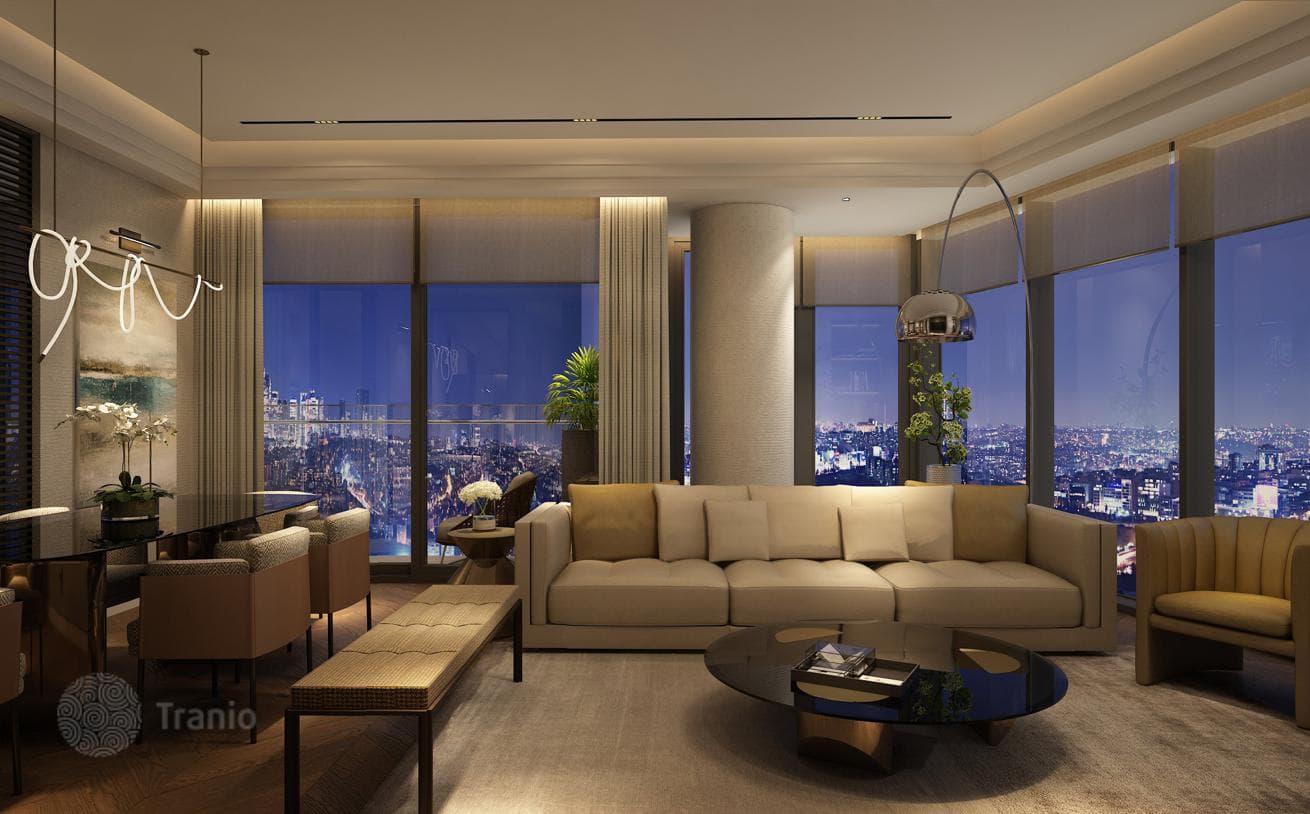 New Luxury Residence with Pool and Helipad in Istanbul