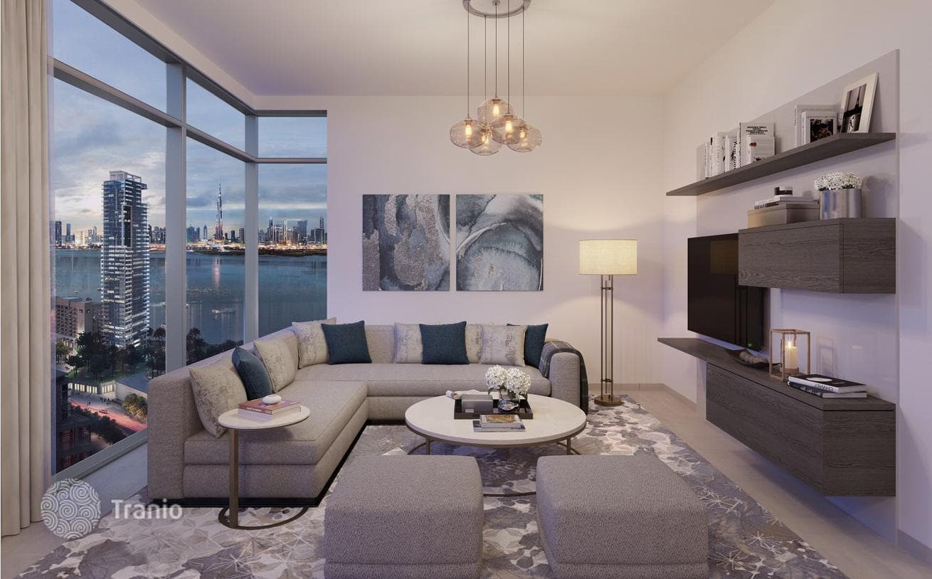 New Apartments with Park and Waterfront Views in Creek Rise Towers, Dubai Creek Harbour