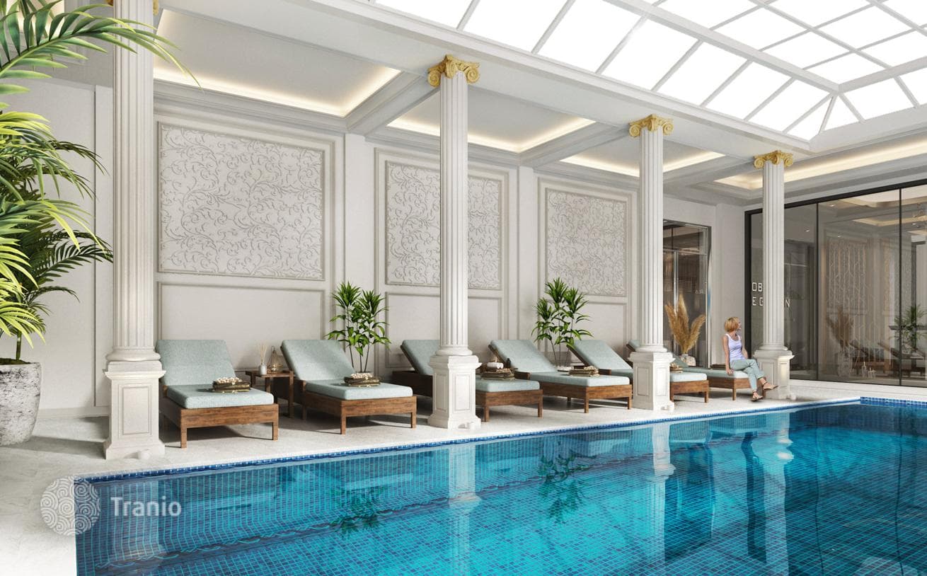 Panoramic View Apartments in Gated Residential Complex with Pools and Aquapark in Alanya, photo 3