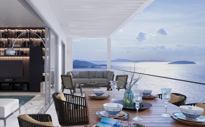 Beachfront 2–4-Bedroom Penthouse with Panoramic Sea Views in Gumbet, Bodrum, photo 3