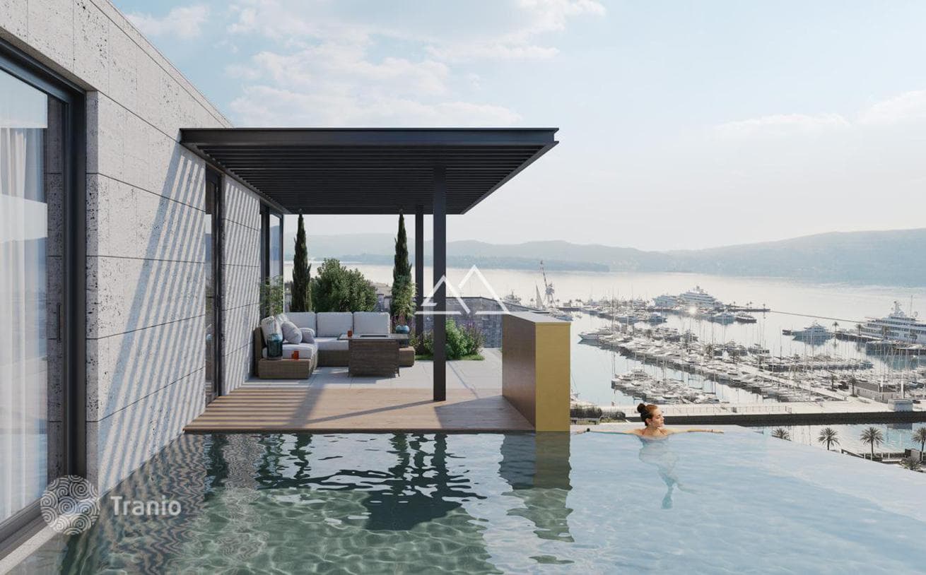 3-Bedroom Luxury Penthouse with Private Pool in Tivat, photo 4