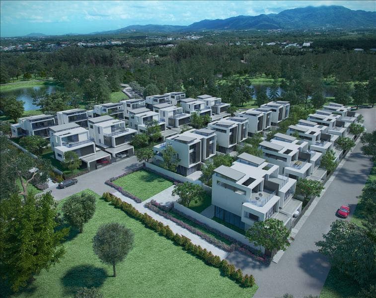 Guarded Residence in Prestigious Complex in Mueang Phuket, Phuket