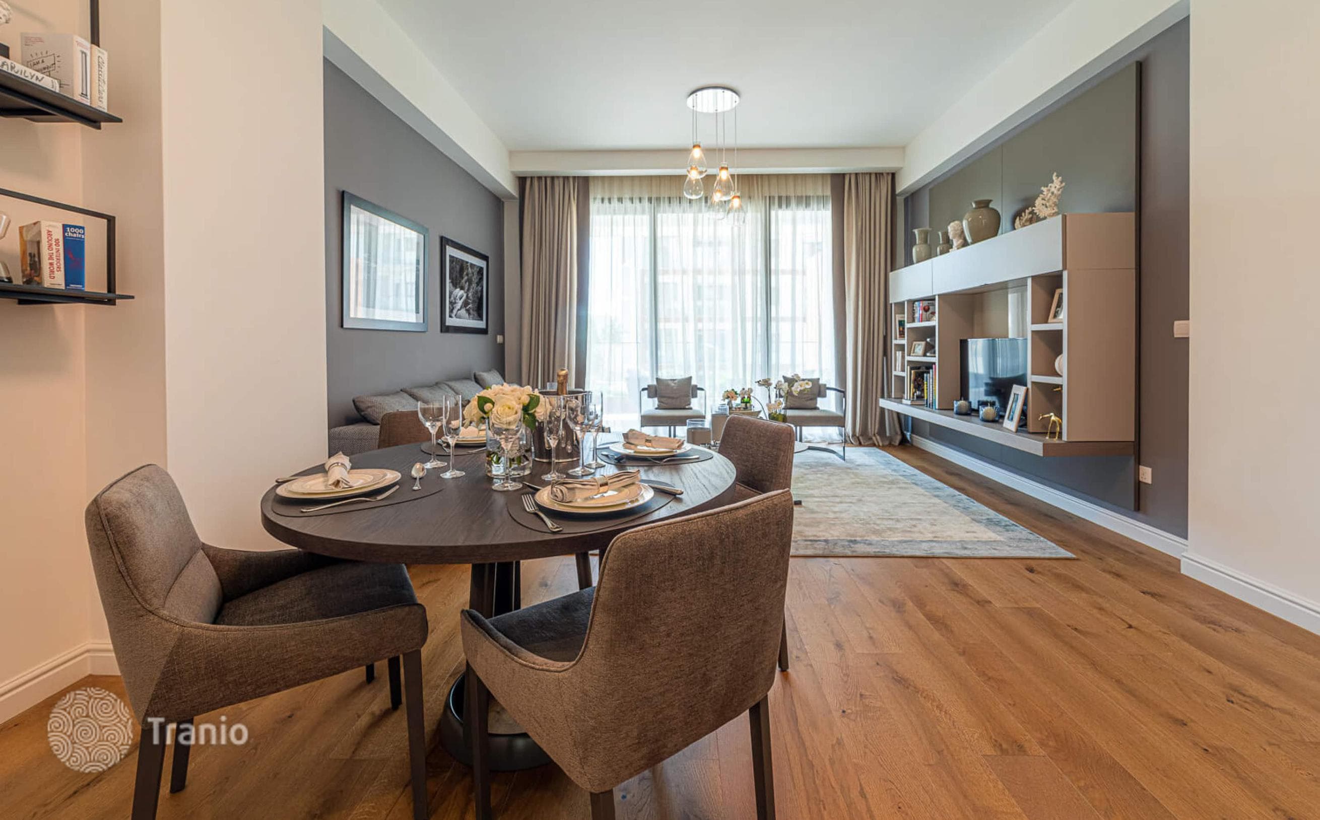 New Furnished Apartments 850 m from the Beach in Germasogeia, Limassol