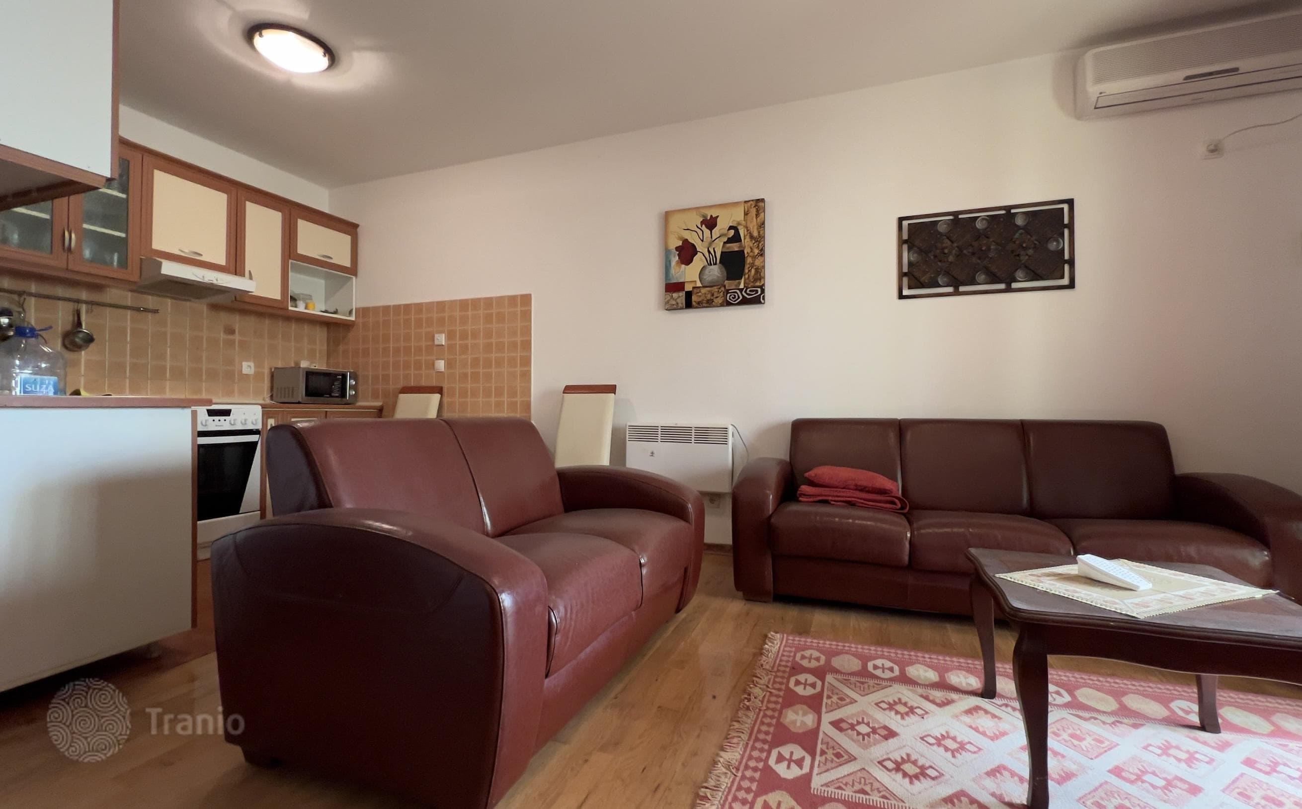 2-Bedroom Furnished Apartment with Terrace and Courtyard in Petrovac, Montenegro