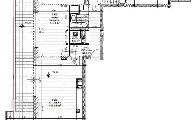 5-комнатные апартаменты в новостройке 148 м² в Районе XIII, Венгрия, фото 4
