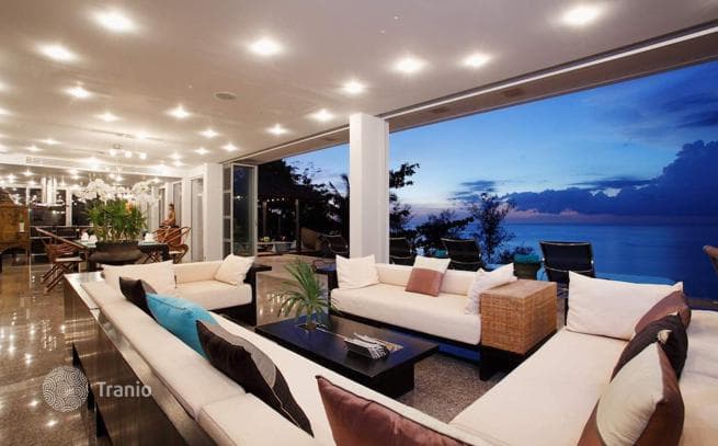 11-Bedroom Villa with Panoramic Sea Views and Infinity Pool in Surin, Phuket