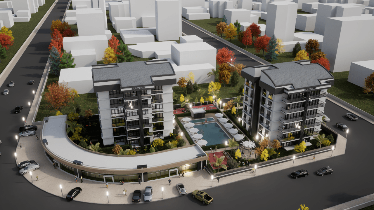 3-Bedroom Penthouse in Aksu, Antalya