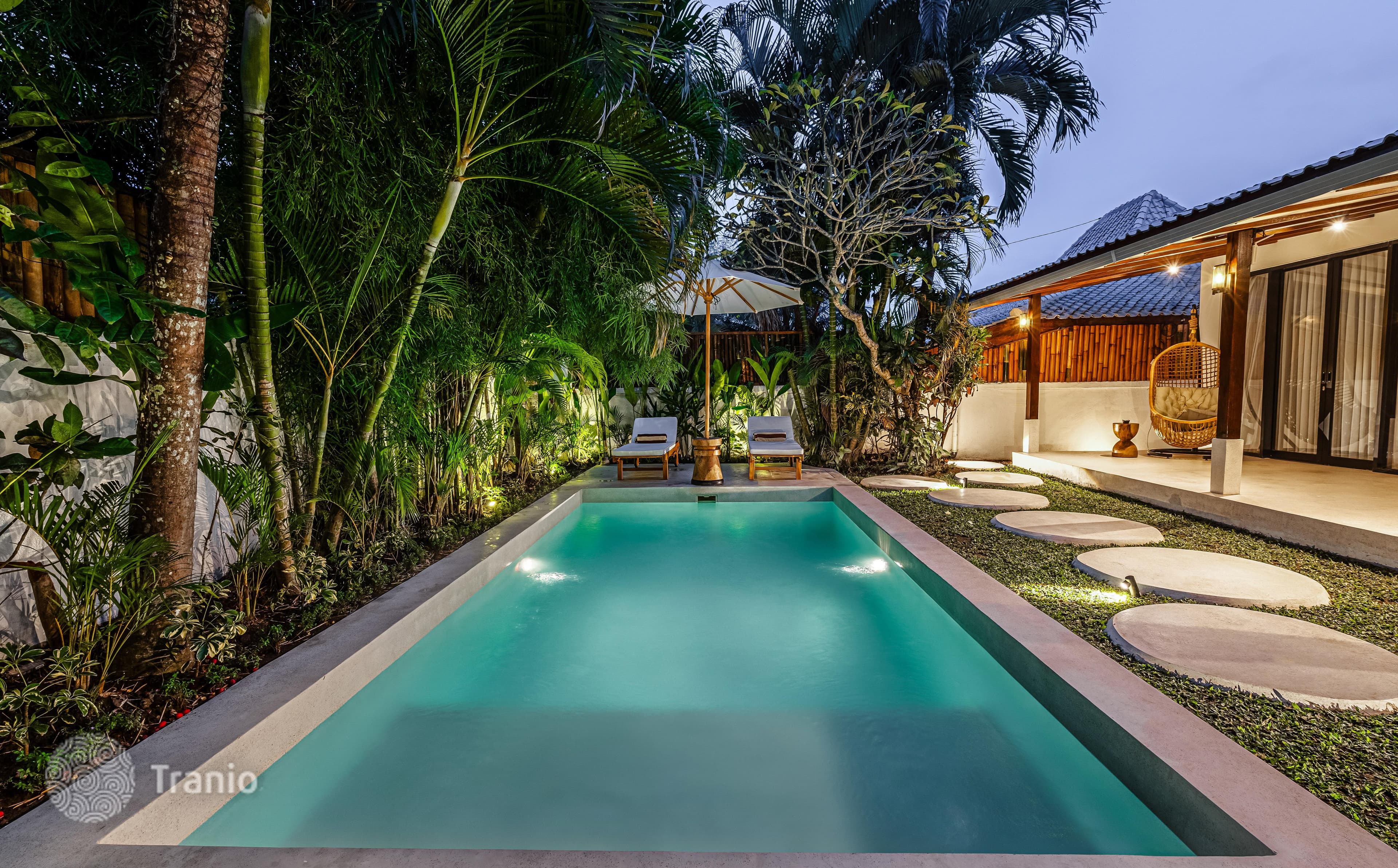 3-Bedroom Leasehold Villa with Private Pool and Rice Field Views in Ubud, Bali