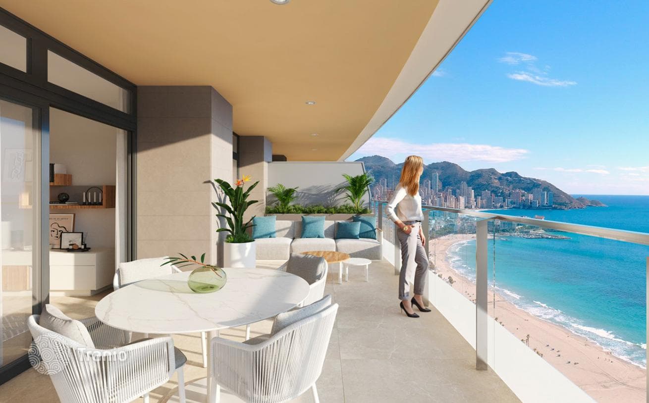 2-Bedroom Apartment with Sea View in Benidorm, photo 5