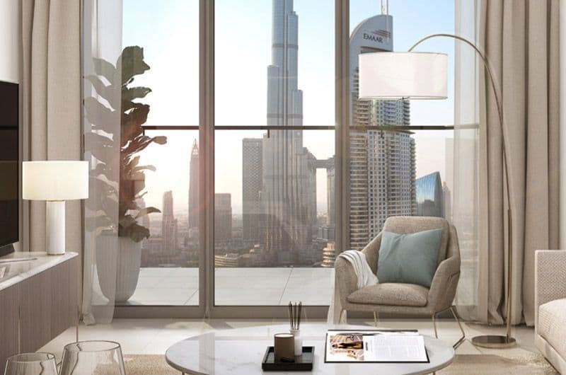 3-Bedroom Apartment on the 44th Floor in Downtown Dubai