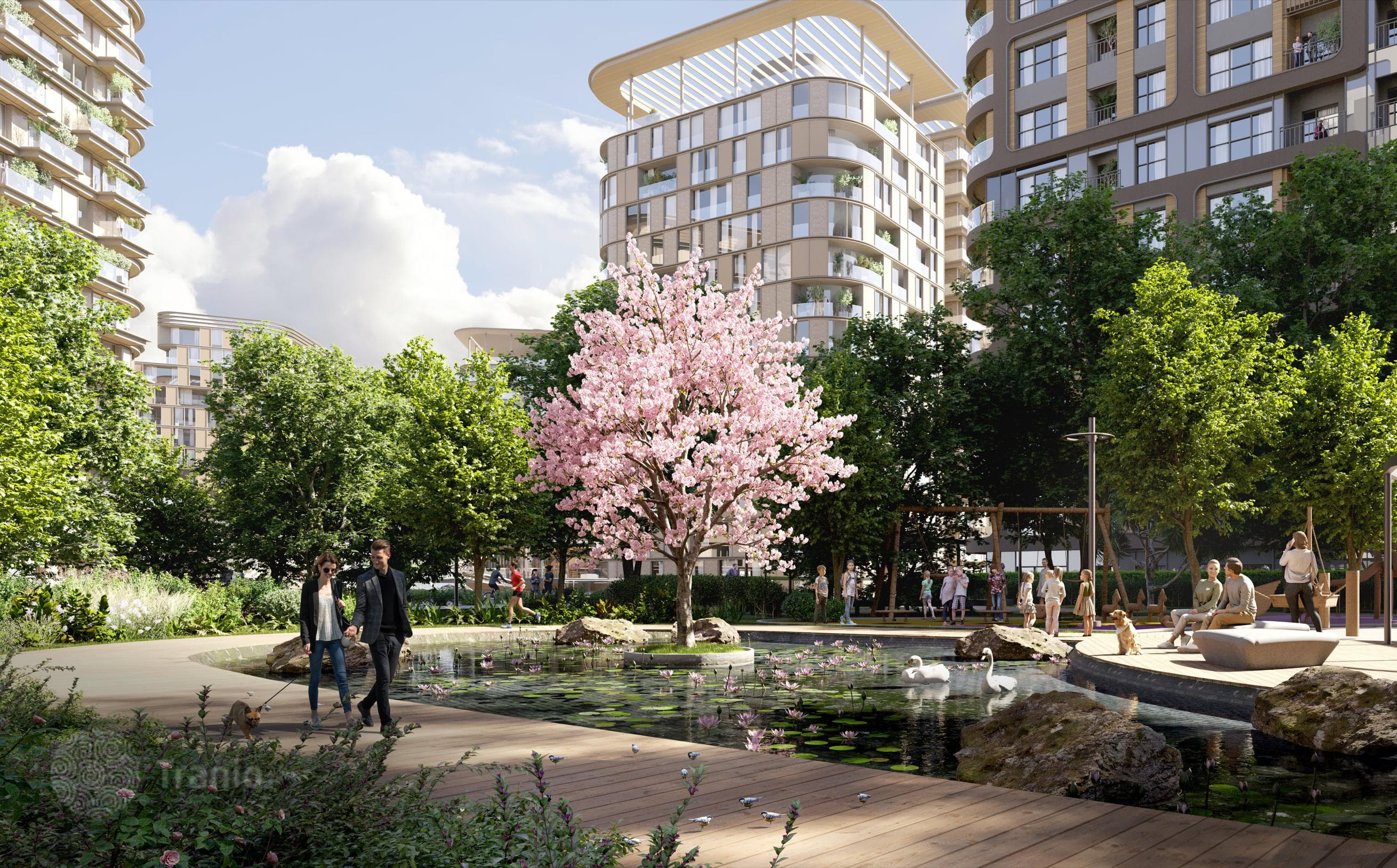 New Apartments with Bay View in Istanbul, Turkey