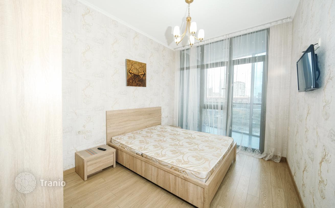 3-Bedroom Apartment with Panoramic Windows on Alley of Heroes, Tbilisi