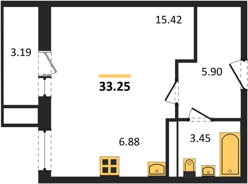 Studio Apartment in Sady u Morya, Temryuk