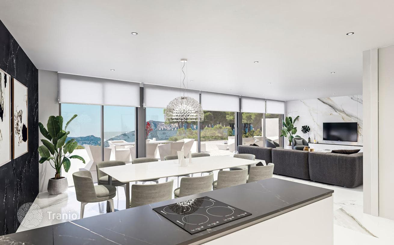 Villa with Sea and Mountain Views in Calpe, photo 4