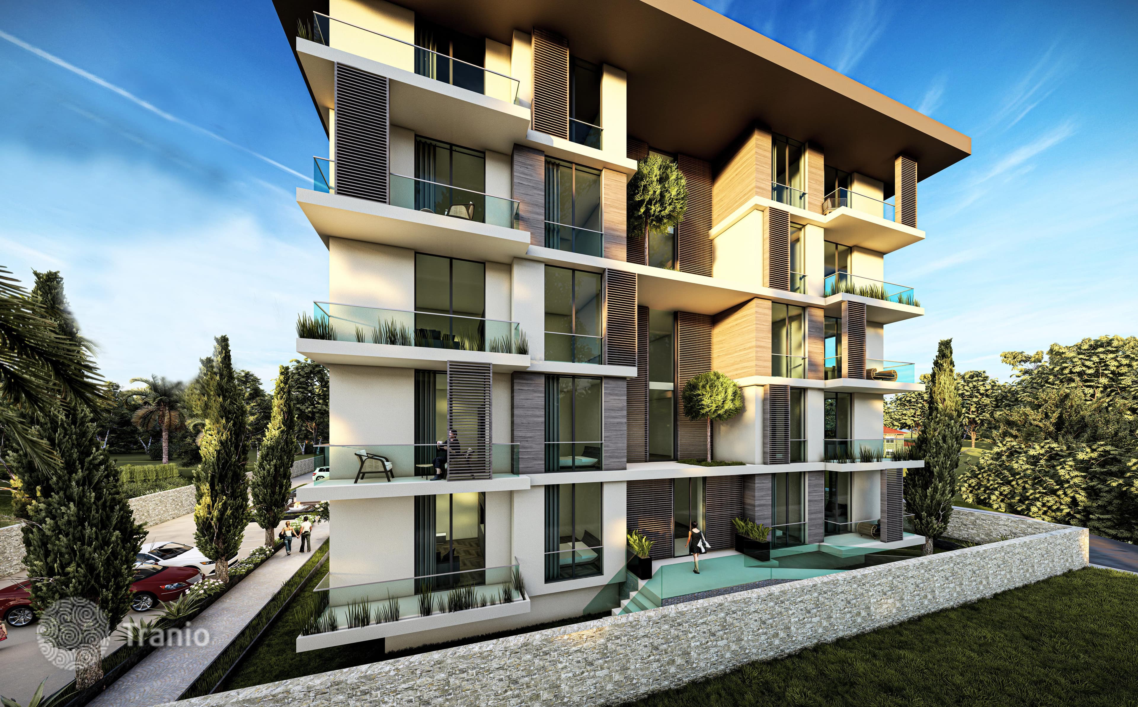 1-Bedroom Apartment with Sea View in Kargicak, Alanya