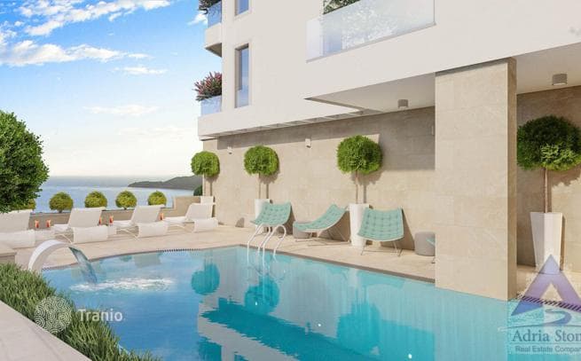 Studio Apartment with Sea View in Ivanovic, Budva, photo 5