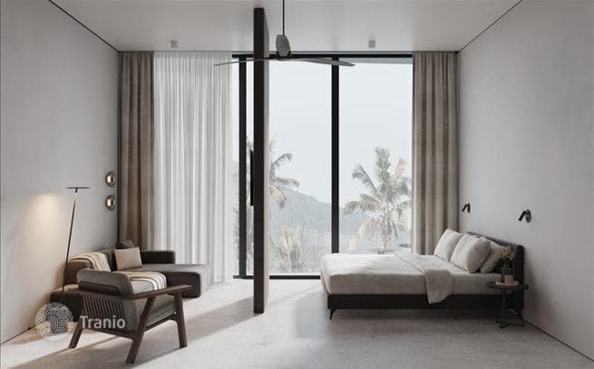 New Furnished Apartments with Shared Pool and Ocean View in Canggu, Bali