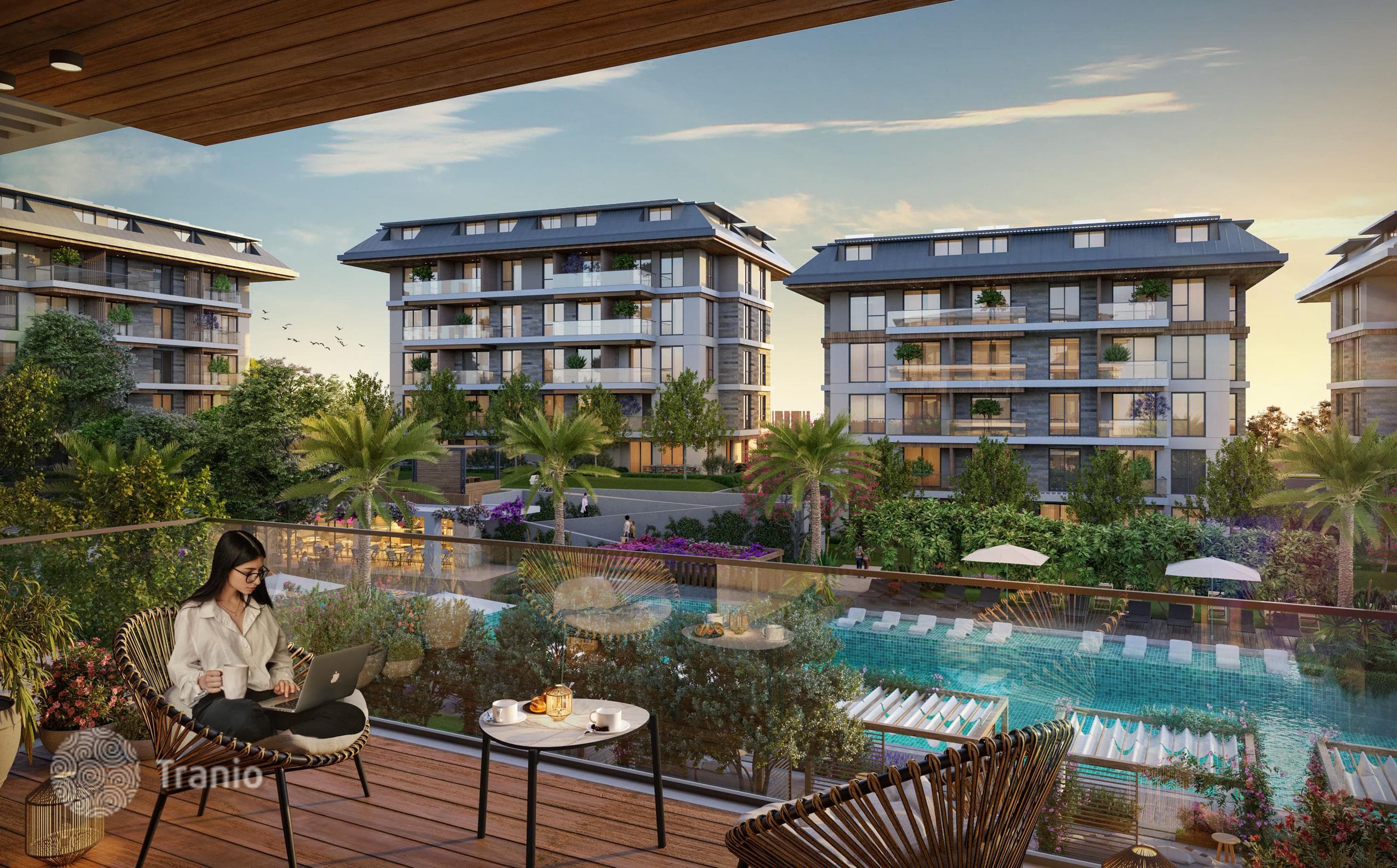 1–4-Bedroom Apartments with Shared Pool in Oba, Alanya, photo 2