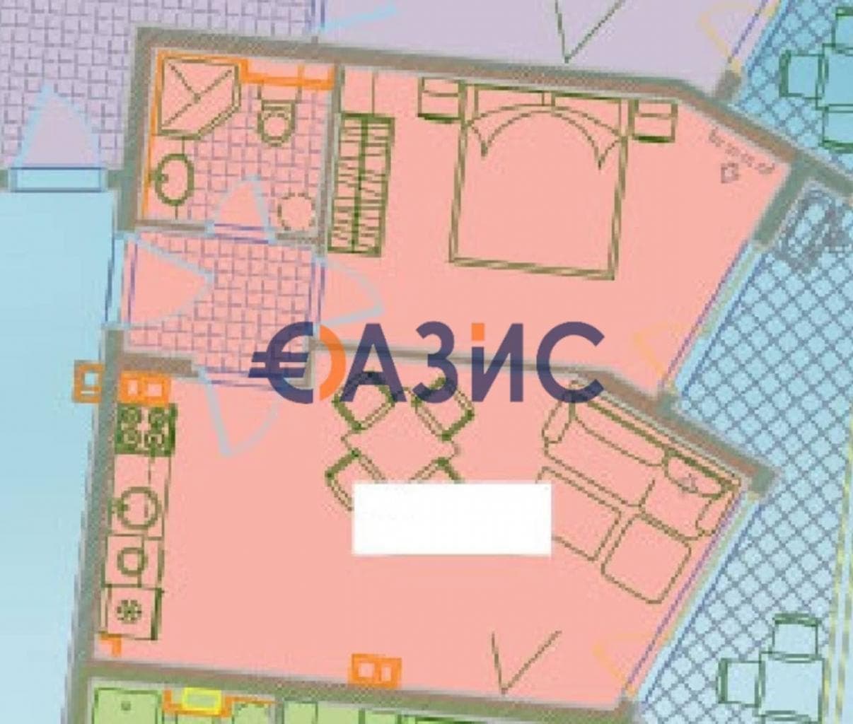 1-Bedroom Apartment in Sarafovo