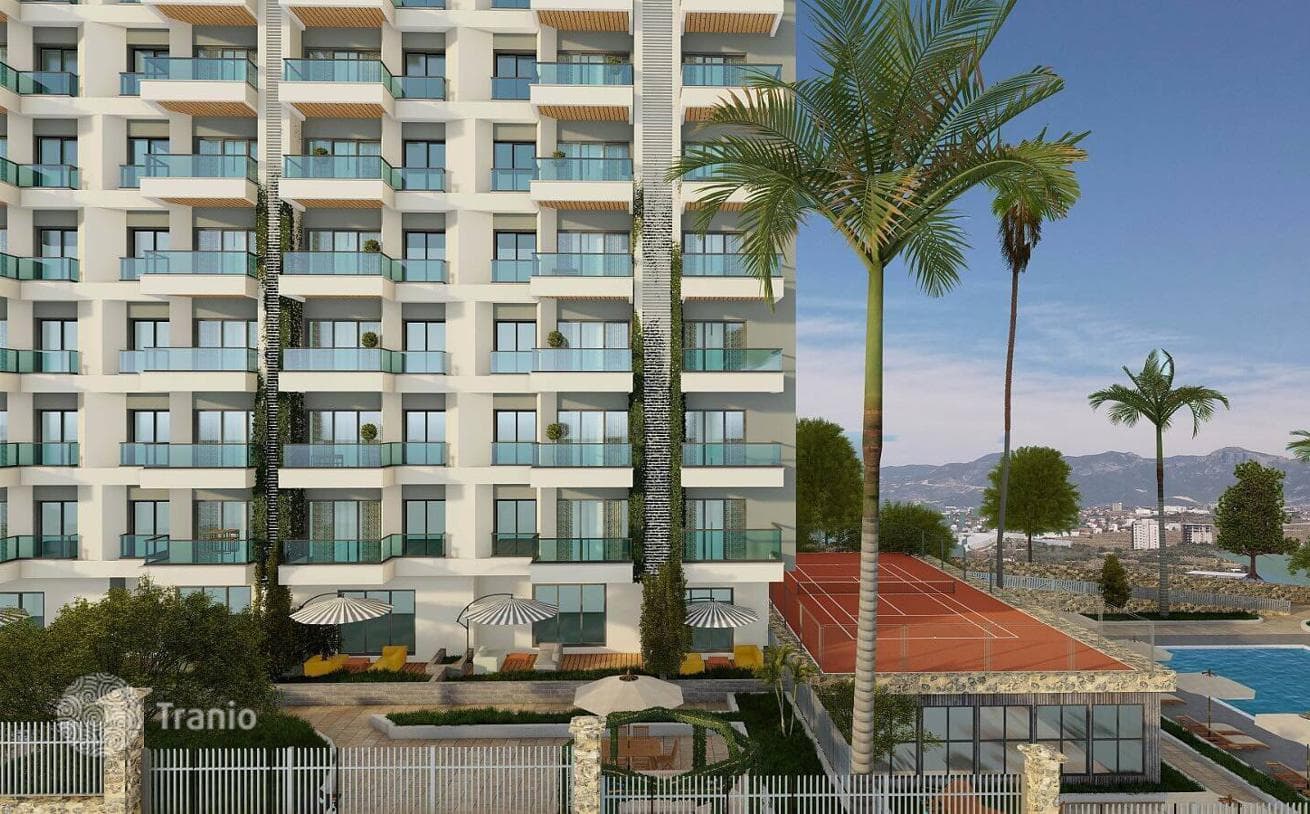 Apartments with Sea View in Mahmutlar, Alanya