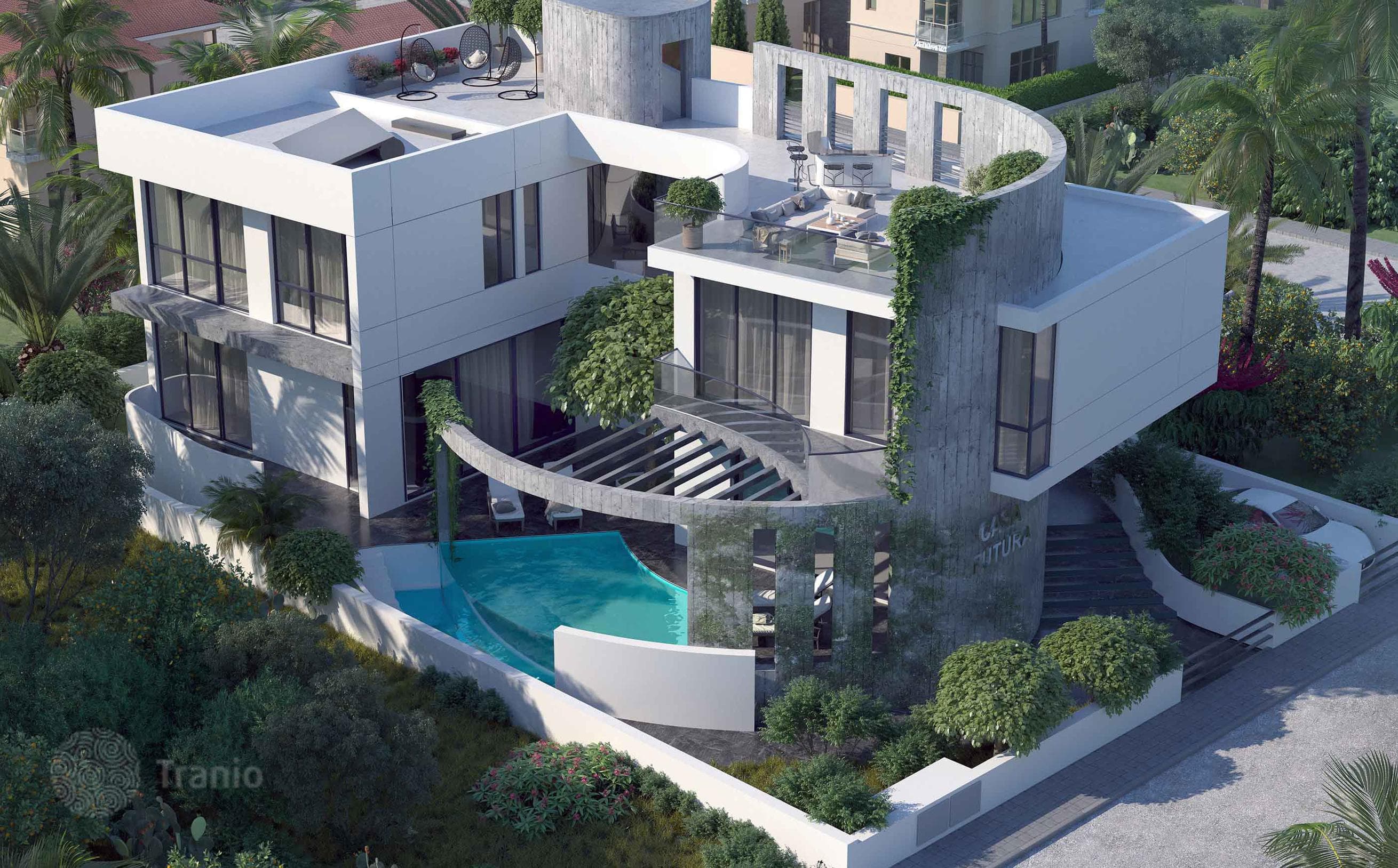 3-Bedroom Modern Villa with Infinity Pool in Potamos Germasoyia, Limassol, photo 2