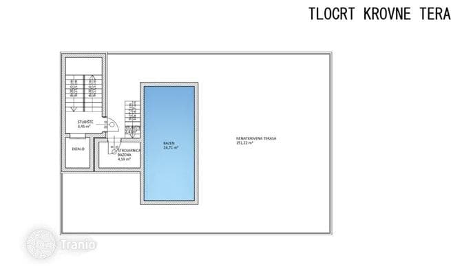 3-Bedroom Apartment with Terraces and Shared Pool in Kozino, photo 2