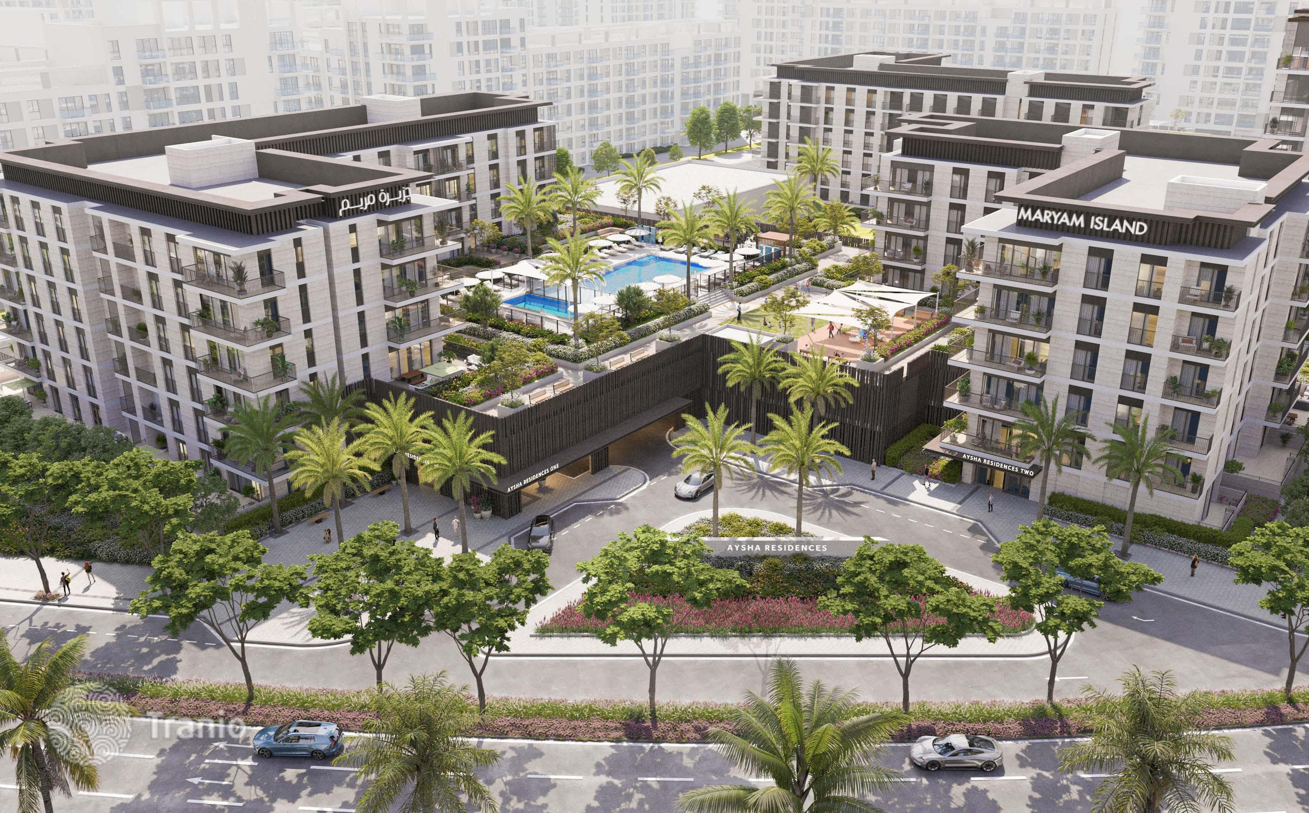 New Apartments in Aysha Residence near Al Khan Waterfront, Sharjah