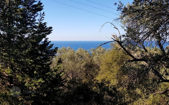 Land Plot with Sea View in Pentati, Corfu