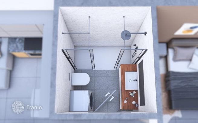 1-комнатные апартаменты в новостройке 42 м² в Халкидики, Греция, фото 3
