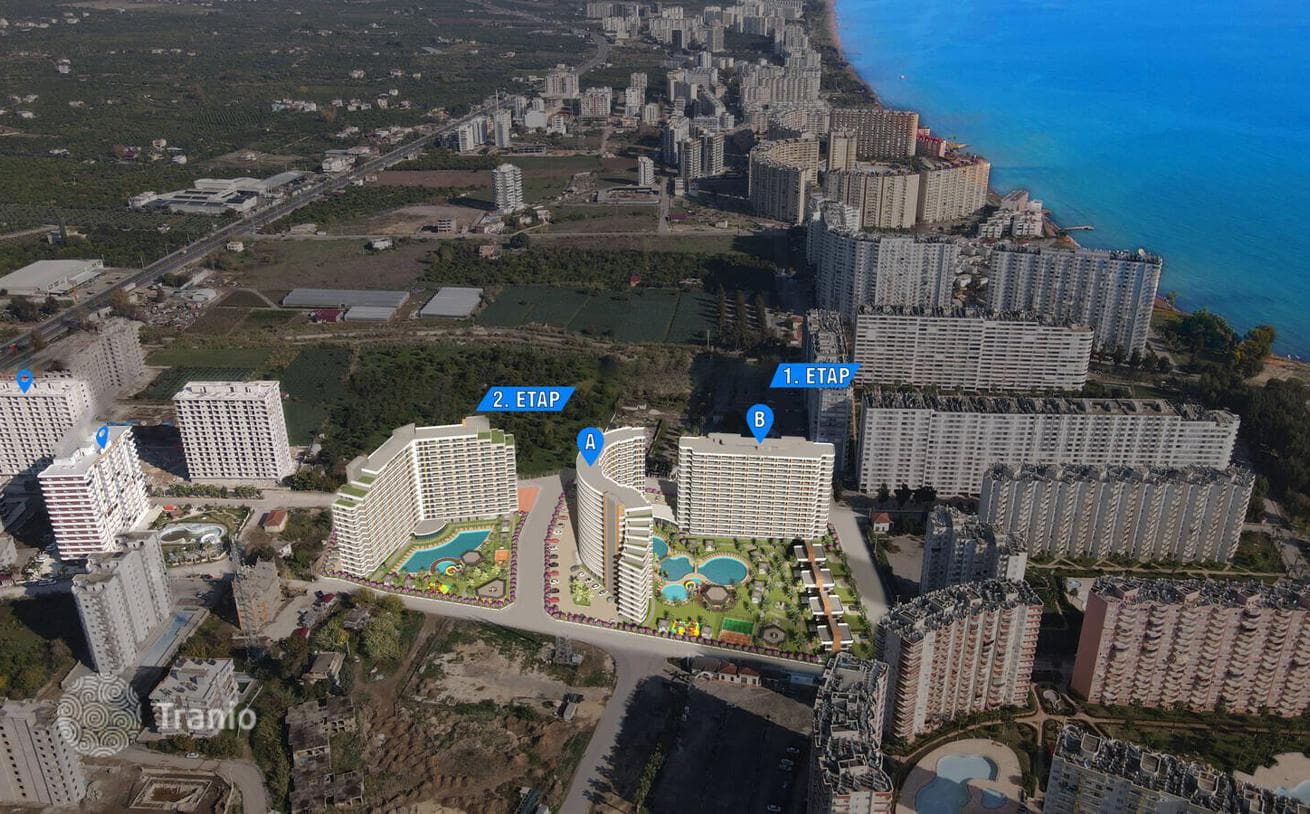 Apartments with City and Sea Views in Tosmur, Mersin, photo 5