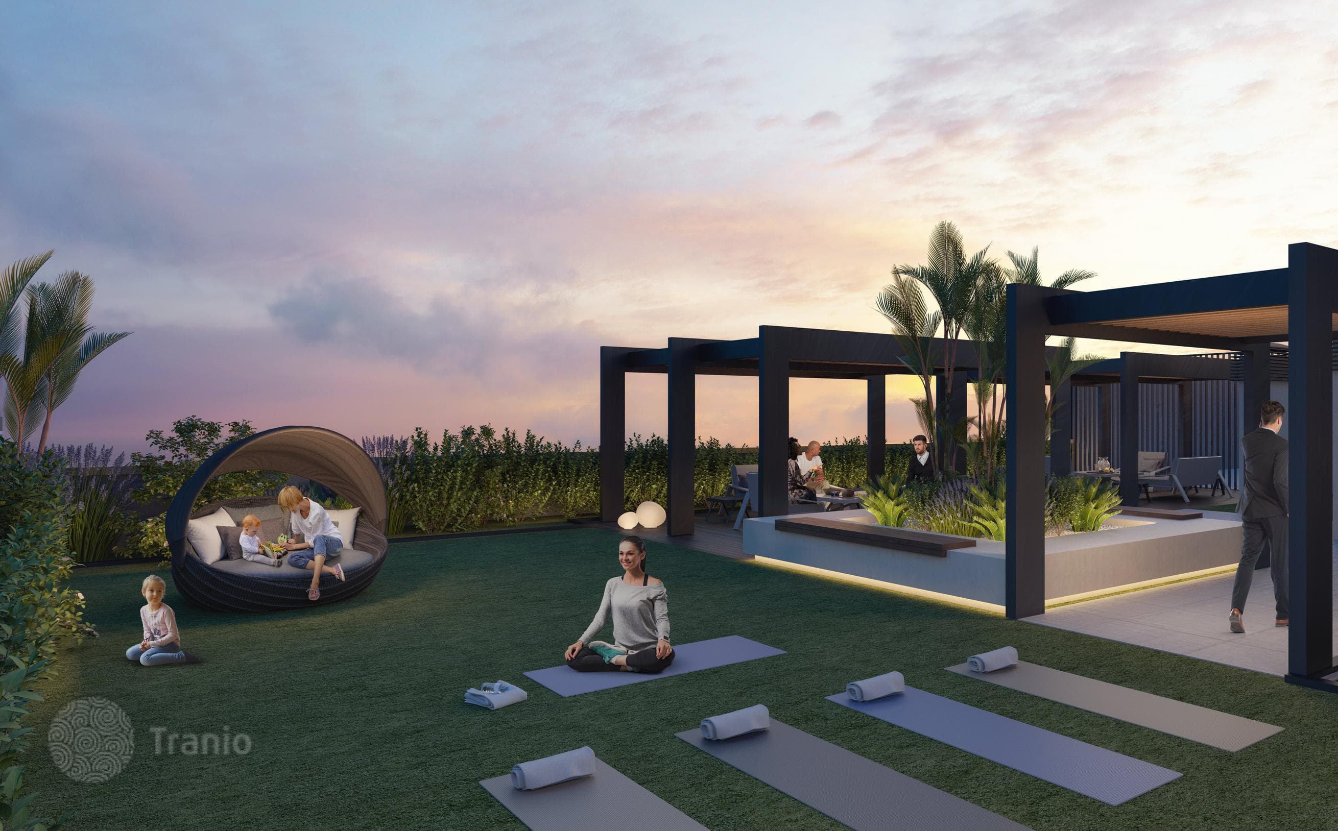 Modern Studio Apartment with Shared Pool and Roof Terrace in Dubai, photo 3