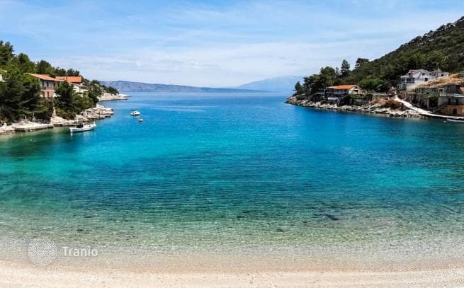 Земельный участок на первой линии от моря, Хвар, Хорватия, фото 3