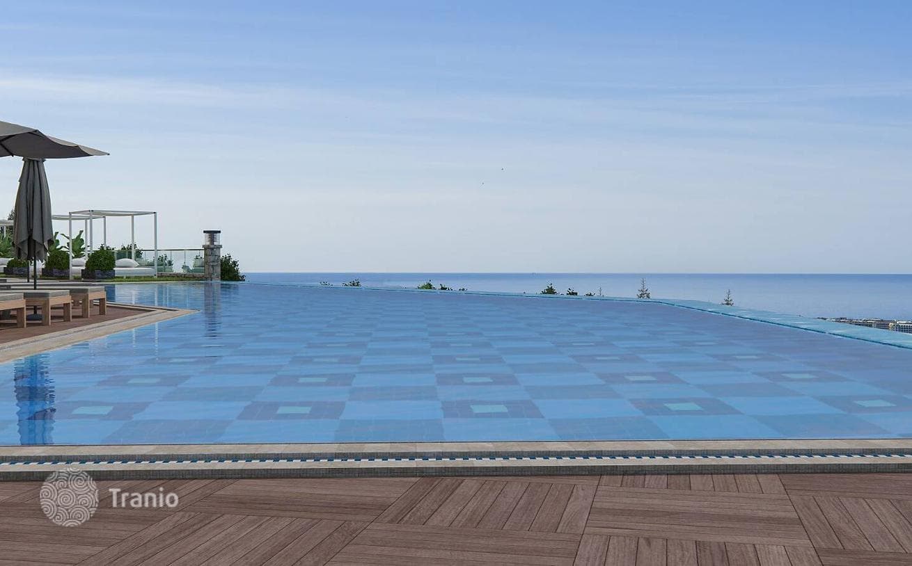 Apartments with Sea View in a Complex with Pool in Alanya