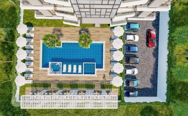 1-Bedroom Apartment with Modern Design in Mahmutlar, Alanya