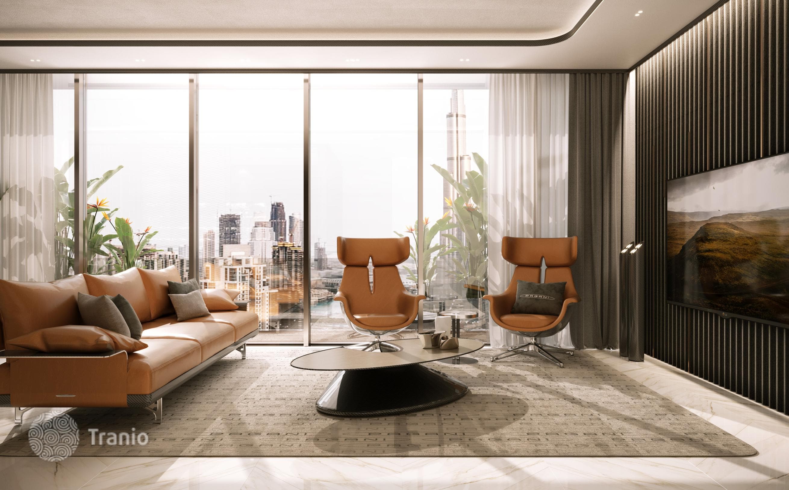 Luxury PAGANI Tower Apartments with Canal and Burj Khalifa Views in Business Bay, Dubai, photo 2