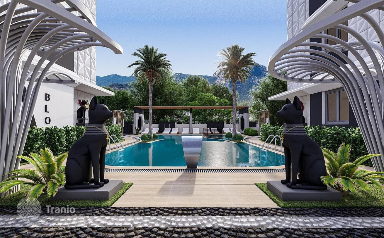 1–2-Bedroom Apartments with Pool in Mahmutlar, Alanya
