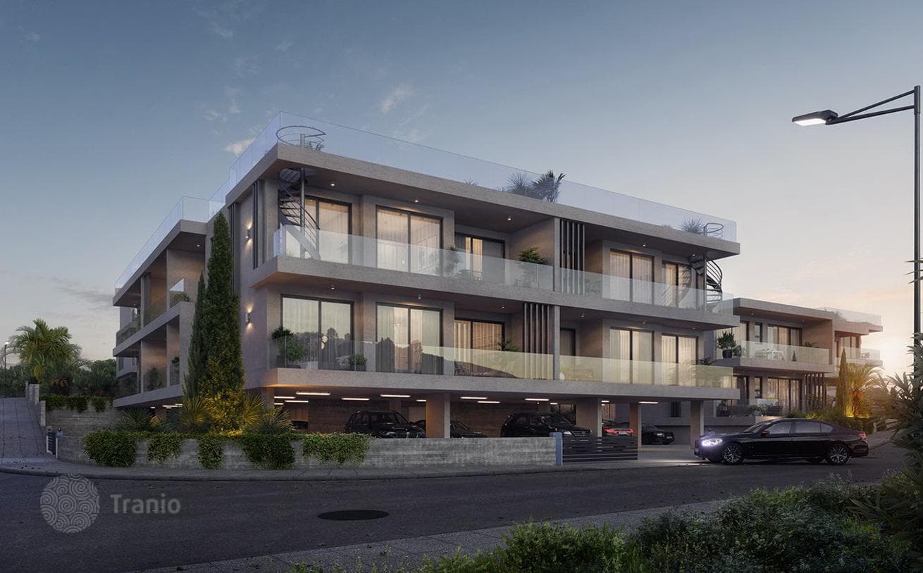 New Apartments with Shared Pool in Geroskipou, Paphos