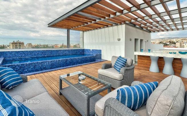 Apartments with Shared Pool 700 m from the Beach in Germasoyia, Limassol, photo 4