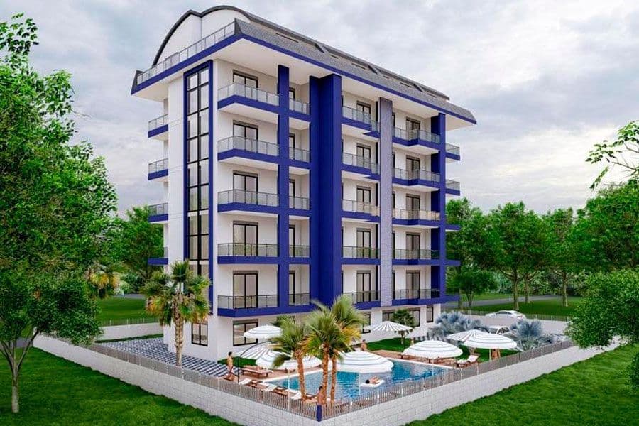 1-Bedroom Apartment in Avsallar, Alanya